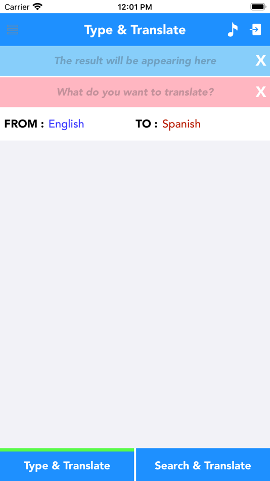 English to Spanish Translation - 5.0 - (iOS)