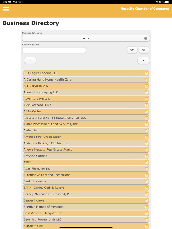 Screenshot #5 pour Mesquite Chamber of Commerce