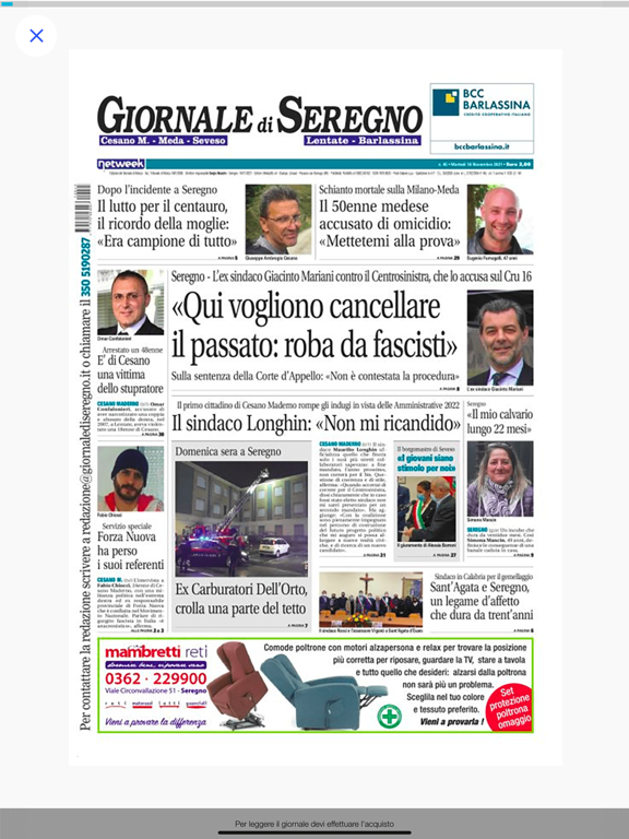 Screenshot #6 pour Il Giornale di Seregno