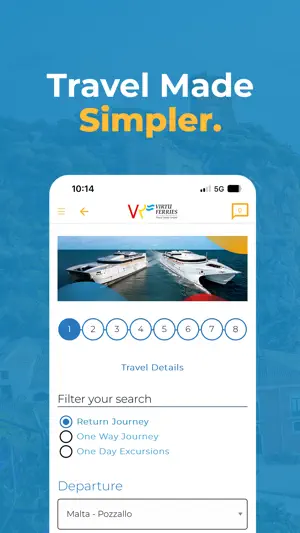Virtu Ferries screenshot 1