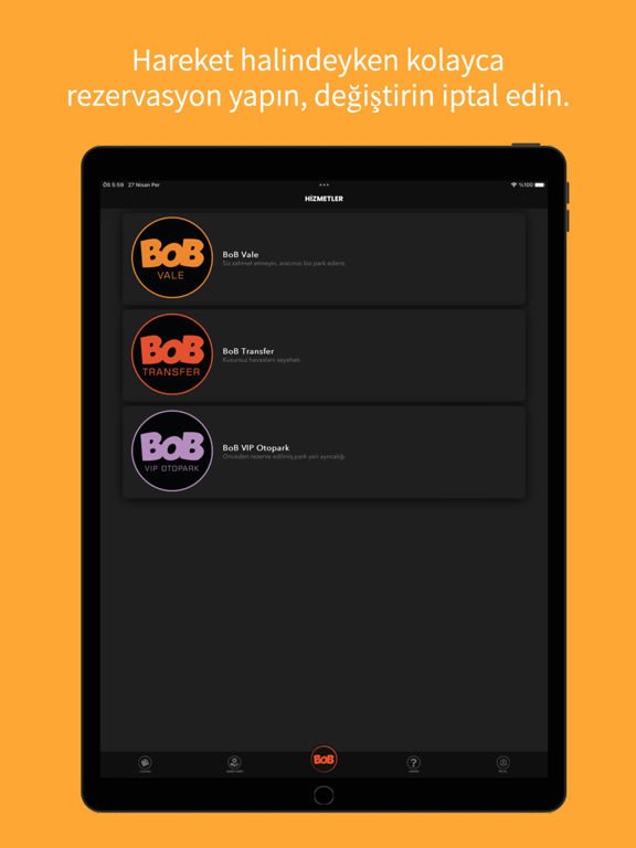 BoB iPad screenshot 2 - Travel app
