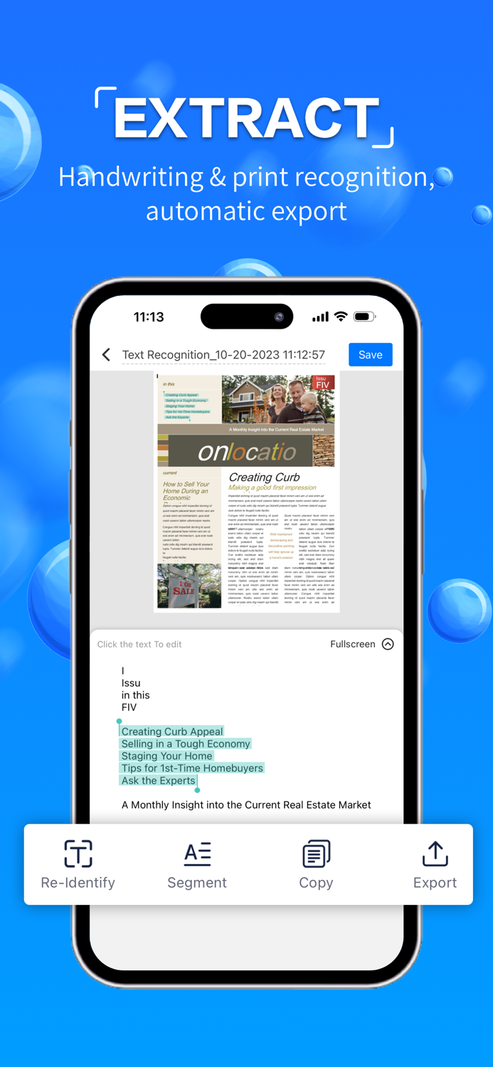 Document ScannerPDF scanandOCR
