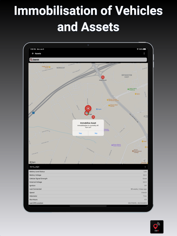 HR Tracking iPad screenshot