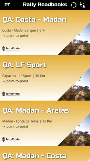 RallyRoadbooks screenshot 1