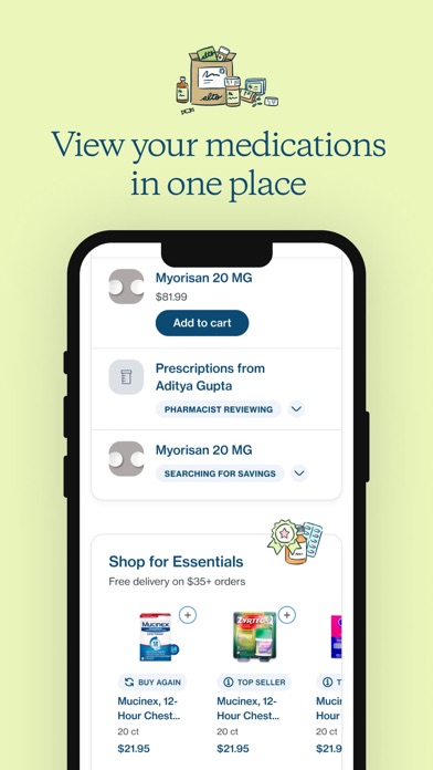 Alto Pharmacy Screenshot