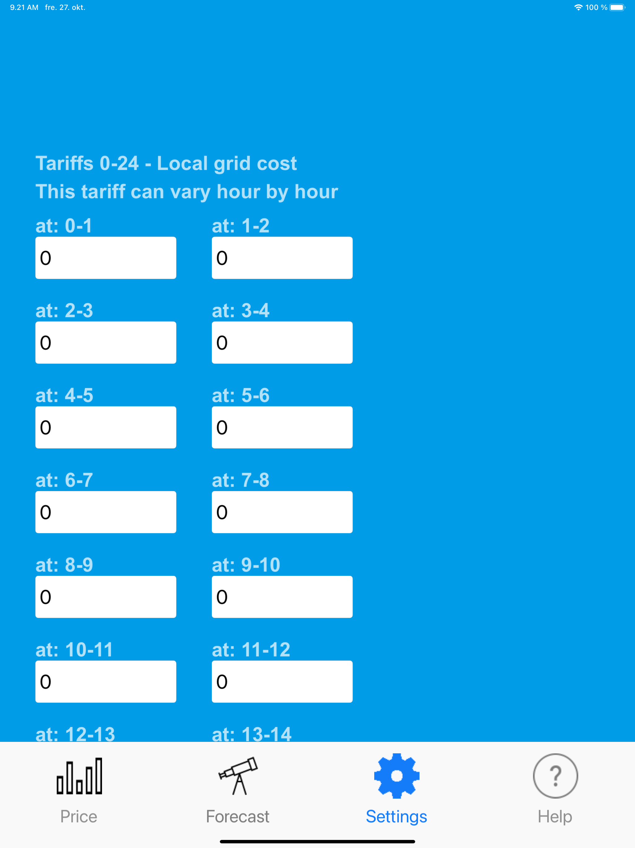 Electricity Spot Prices