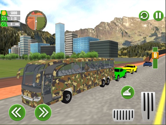 Army Transport  Bus Drive Gameのおすすめ画像3