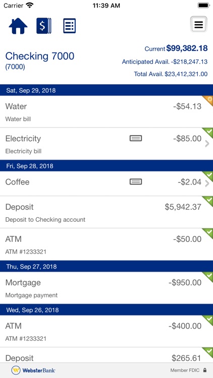 Webster SNB Business Mobile screenshot-4