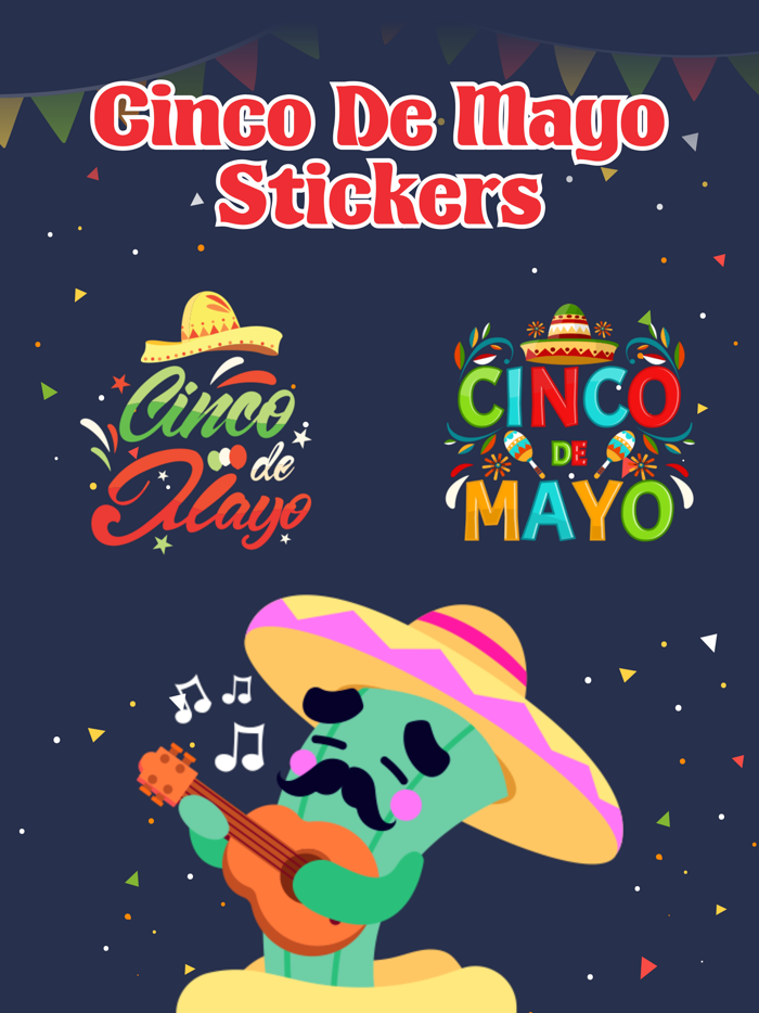 Cino De Mayo Stickers
