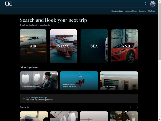 bTd Travel iPad screenshot 6 - Travel app
