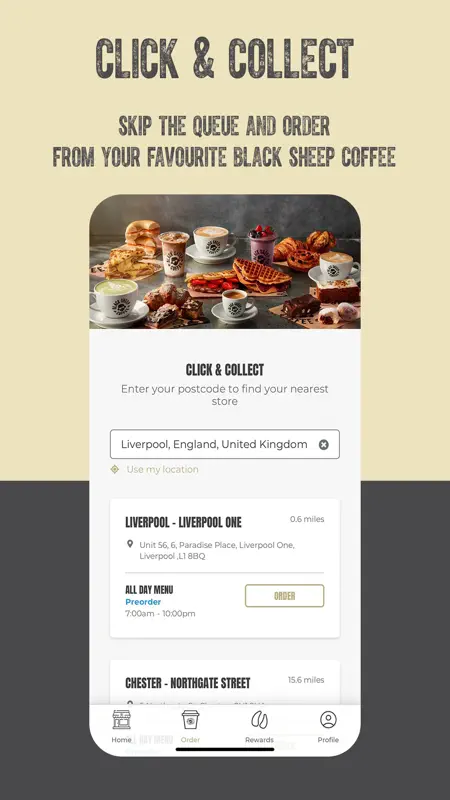 Black Sheep Coffee UK screenshot 2 of 3