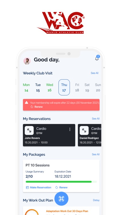 World Athletic Club screenshot-5