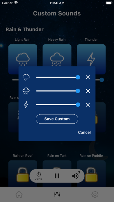 SleepWithSounds Screenshot