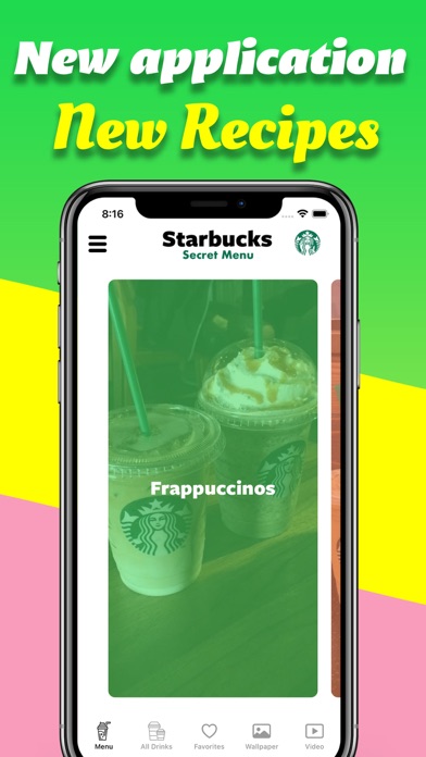 Starbucks secret menu! Screenshot