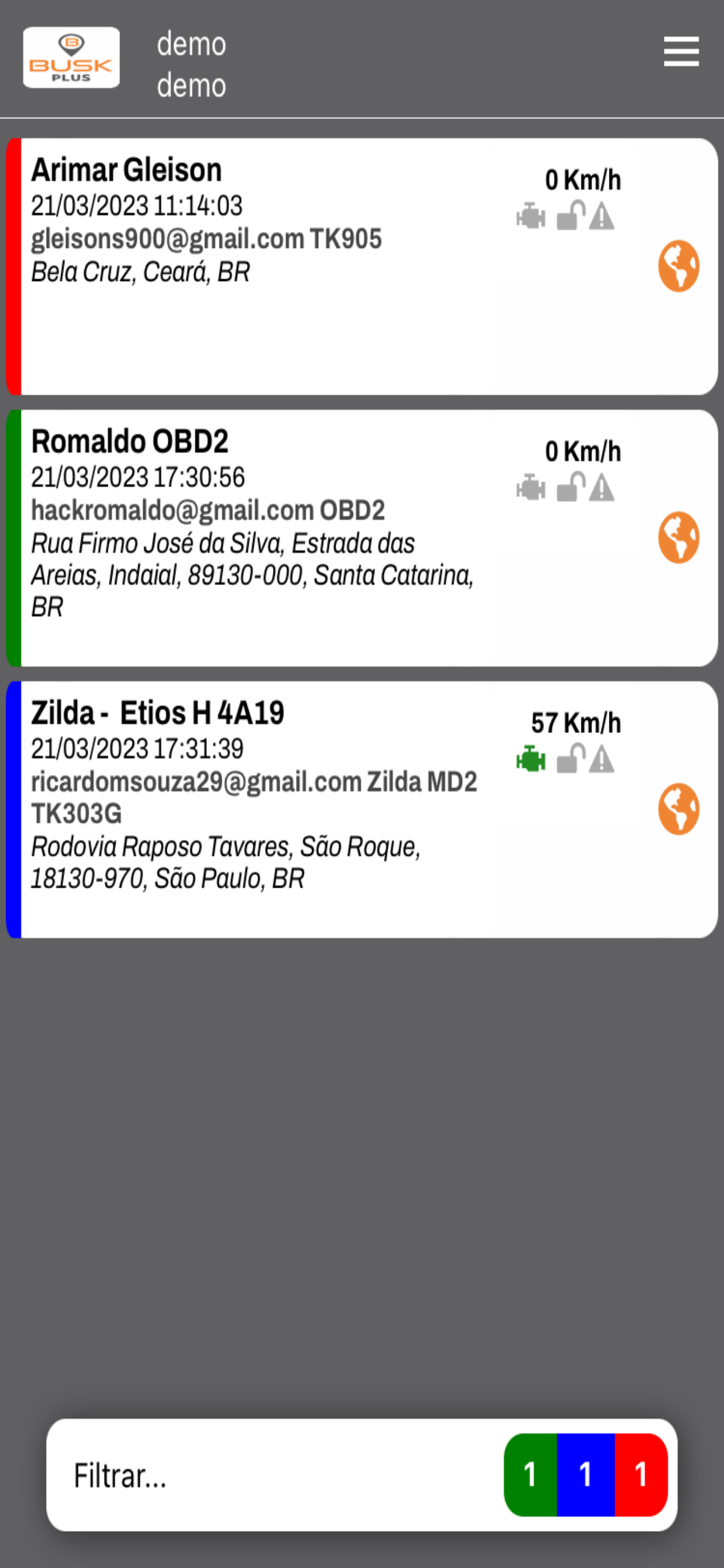Busk Plus screenshot 2