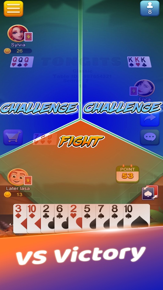 #4. Tongits Lin (iOS) 由: funlink technology limited