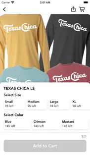 teal cactus tees iphone screenshot 3