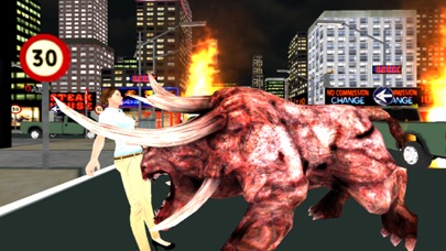 Monster Angry Bull City Attack Screenshot