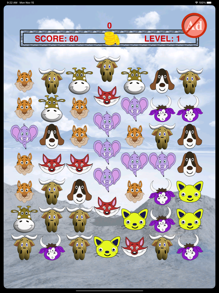 Match The Animals - Zoo