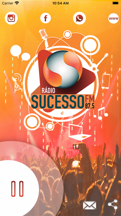 Rádio Sucesso FM Santa Isabel Screenshot
