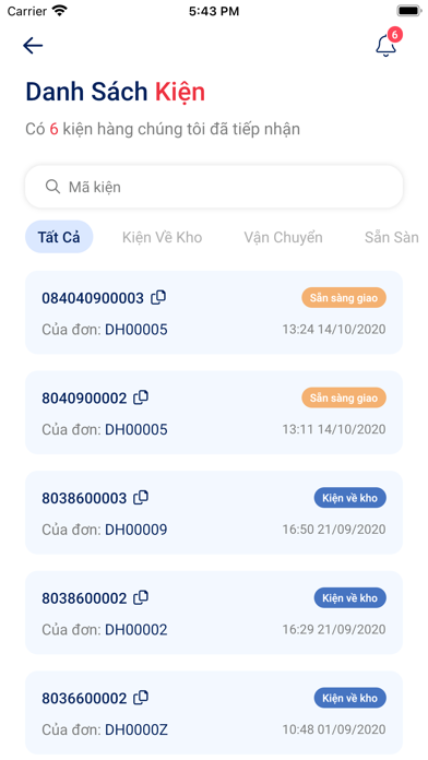 Thái Ordering Screenshot