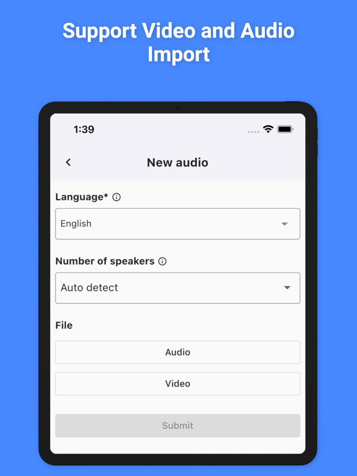 SoundType AI Speech To Text