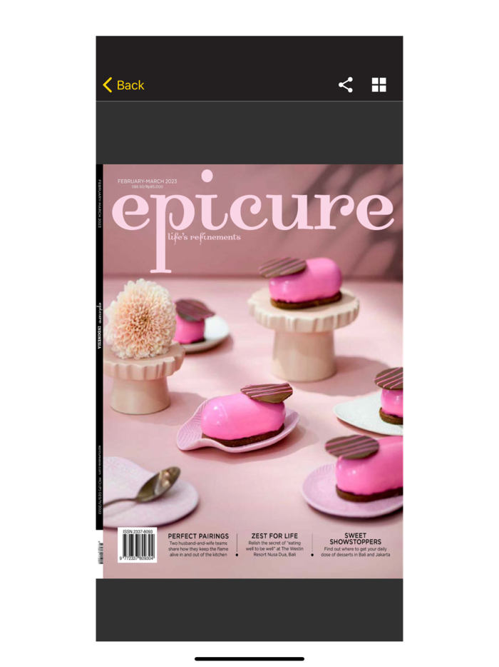 epicure Magazine Indonesia