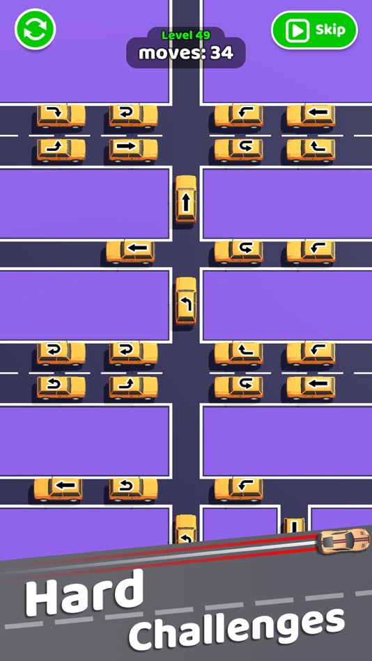 #4. Traffic Escape: Car Jam Puzzle (iOS) 来自: Hangzhou Mofun Interactive Technology Co., Ltd
