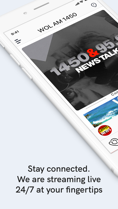 WOL AM 1450 Screenshot
