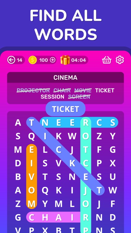 Word Search words puzzle games