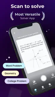 solvely-ai math solver iphone screenshot 1