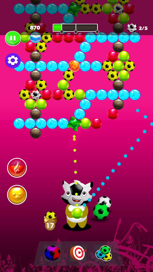 #3. Bubble Shooter Game Legend (iOS) 由: Muhammad Waseem Afzal