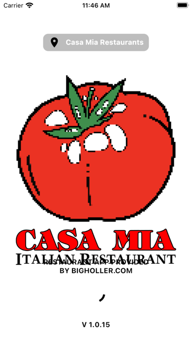 Casa Mia Restaurants Screenshot