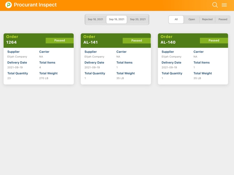 Procurant Inspect screenshot-3