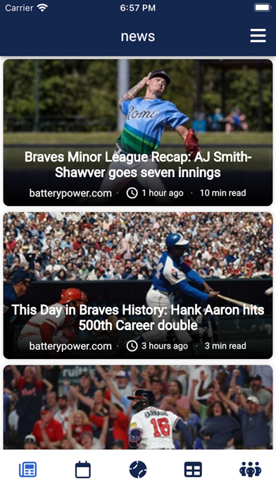 Atlanta Baseball Screenshot