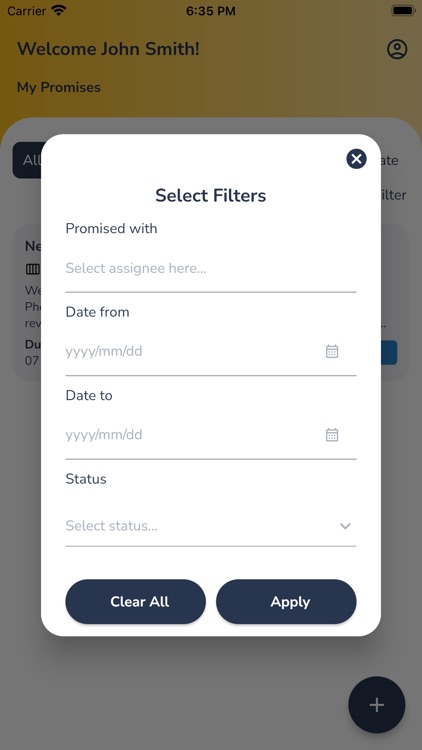 Track Promises screenshot-5