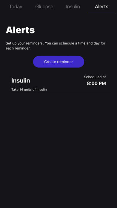 Glucose: Diabetes Manager Screenshot