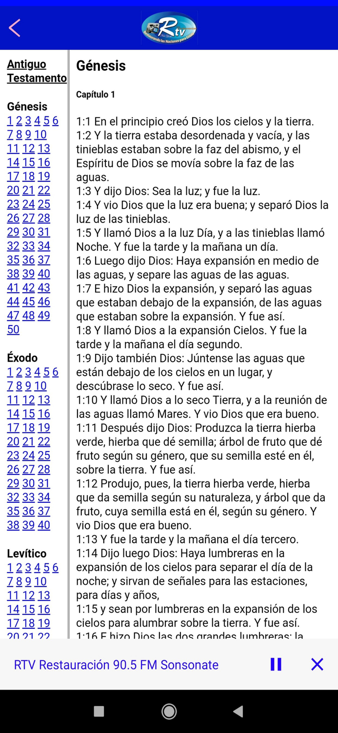 Radio Tv Restauracion