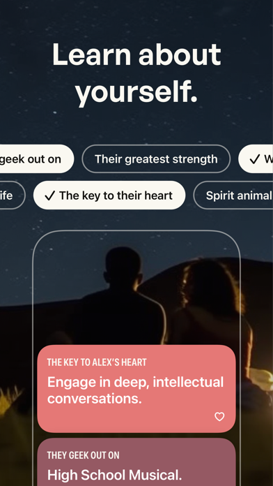 Cosmic: Insightful Dating App Screenshot