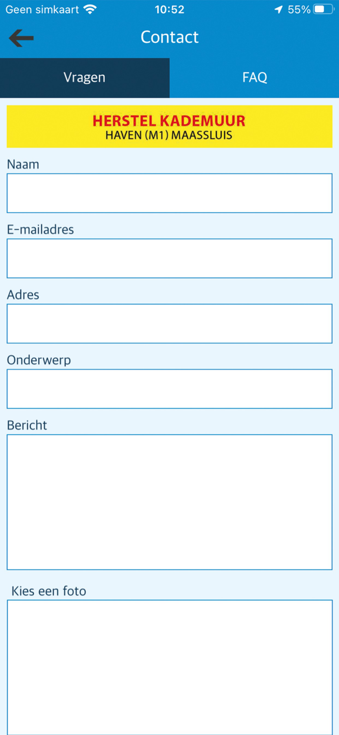 Herstel kade Haven Maassluis