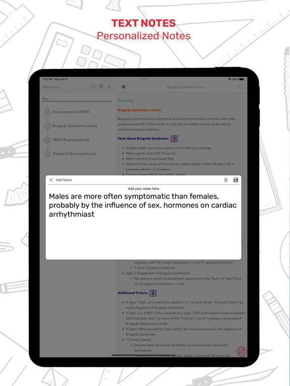 Clinical Calculator PLUS iPad screenshot 9 - Medical app