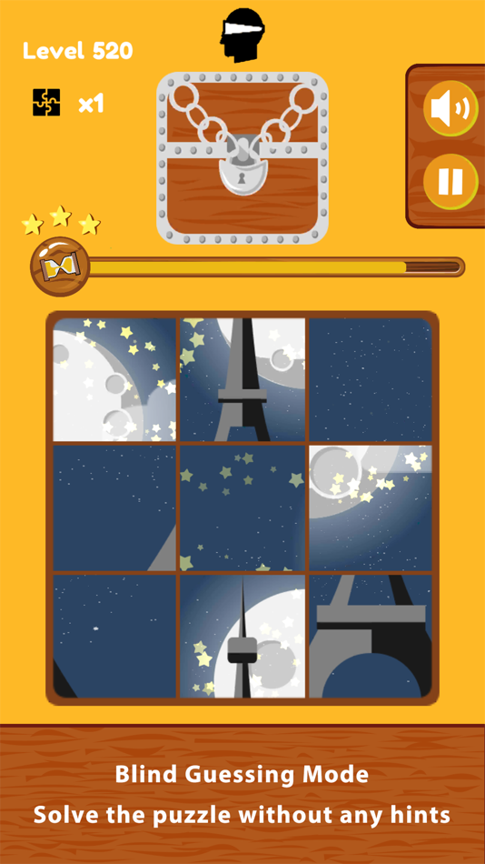 #5. Moving Jigsaw - Dynamic jigsaw (iOS) By: ASTER PLAY