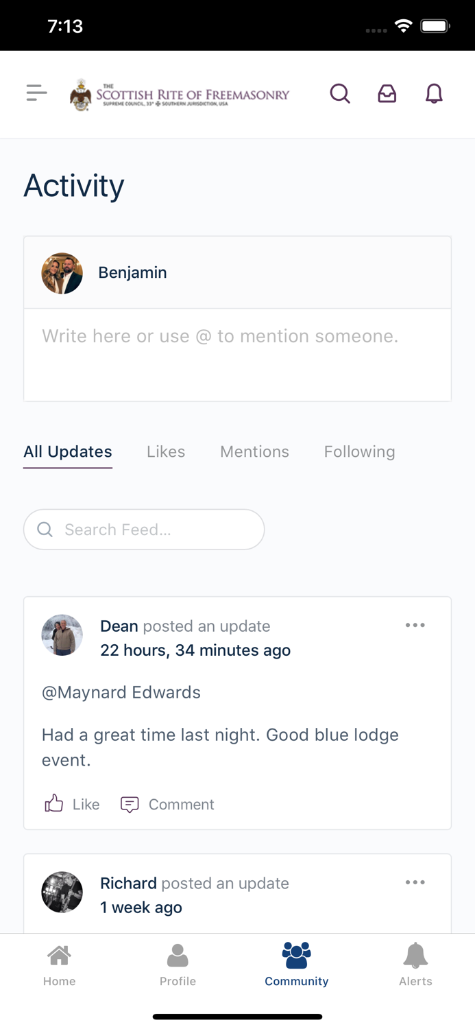 Scottish Rite S. J. App
