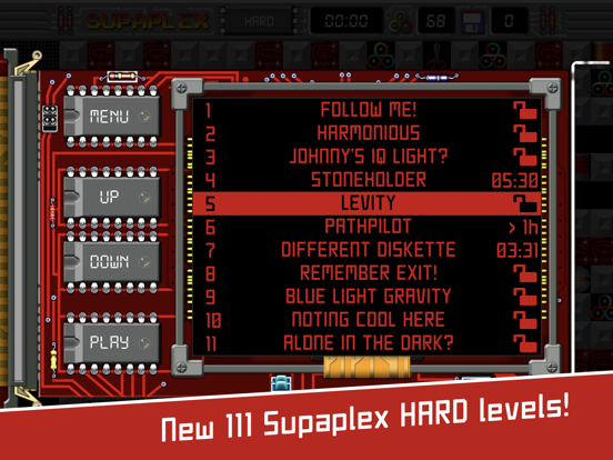 Supaplex HARD iPad app afbeelding 2