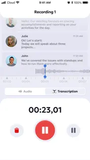 voice recorder: audio memos iphone screenshot 2