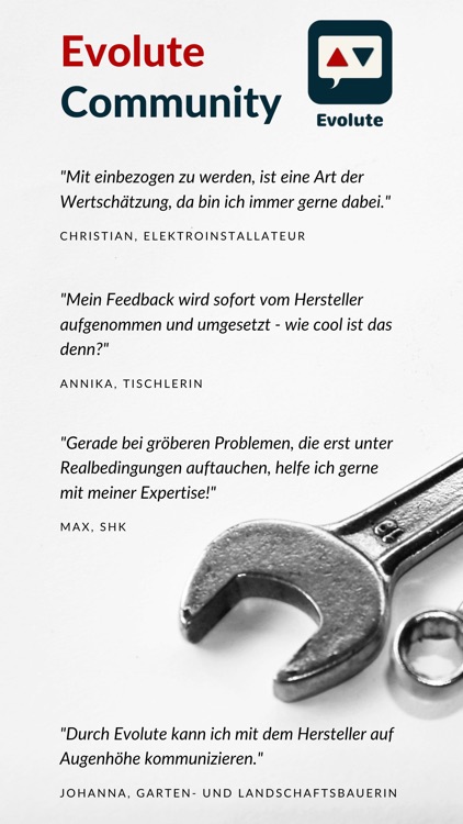 Evolute - Feedback Community