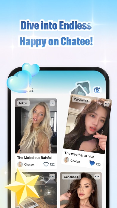 Chatee - Joyful video and chat Screenshot