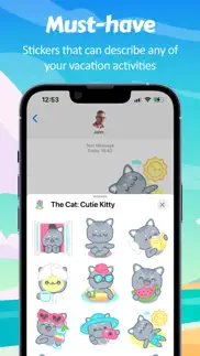 the cat cutie kitty iphone screenshot 2