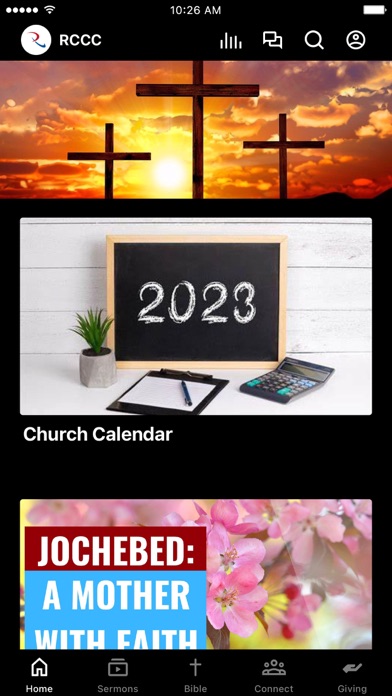 Rock Creek Christian Center Screenshot