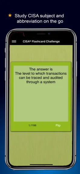 Game screenshot CISA® Flashcard hack